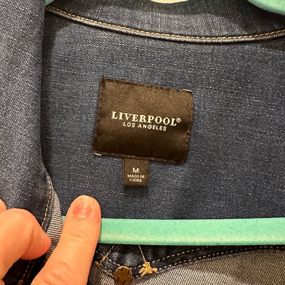 Liverpool Jean Jacket, size M - Picture 7 of 8